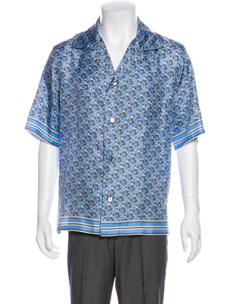 dior silk shirt men